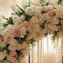 Al Zahra Blooms elegant wedding flower decoration